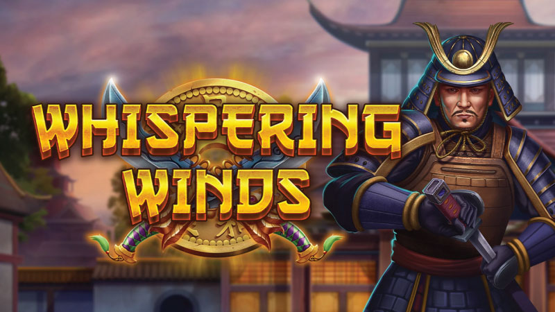 Whispering Winds casino game featuring wind and nature theme